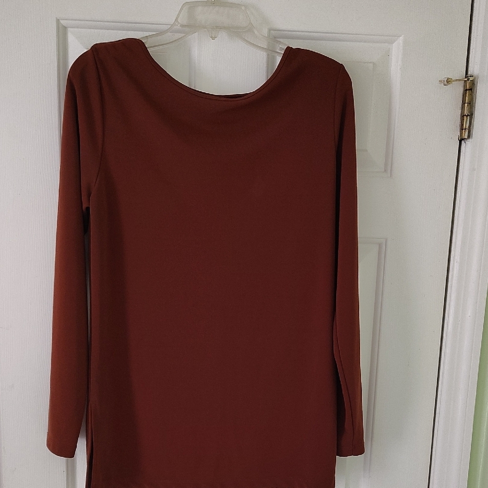 Elegant Brown Women's Top